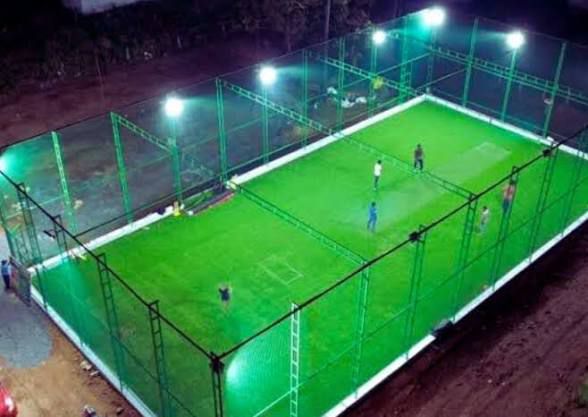 Professional Sports Net Enclosure Setup by Safeguard