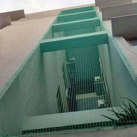 Duct Area Safety Net Installation by Safeguard